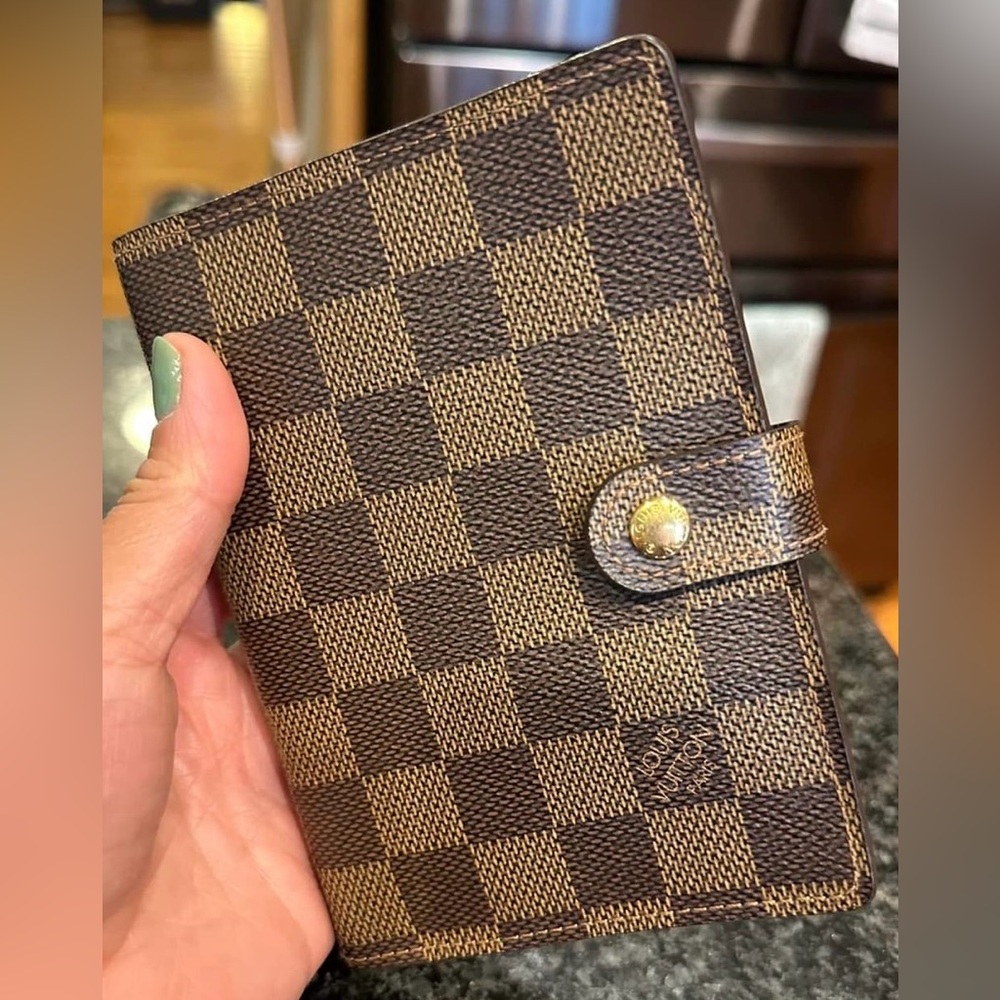 Authentic Louis Vuitton Damier Azur Agenda PM